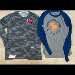 Abercrombie Kids Long Sleeve Tees (2 bundle)